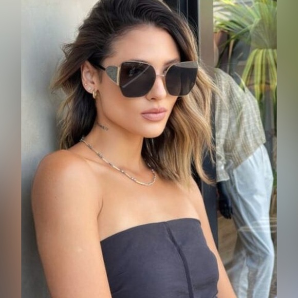 Jimmy Choo Accessories - NEW Jimmy Choo Black Sunglasses Elegant Accessories